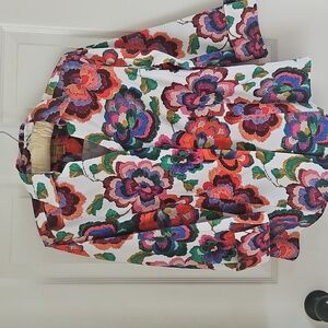 Taylor Multicolor Floral Blouse